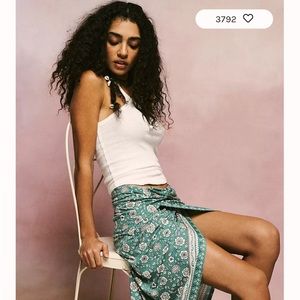Free People Sarong It Feels Right Skirt